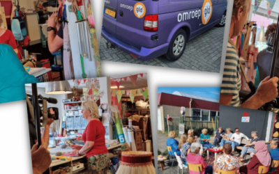 … Omroep Gelderland op bezoek kwam bij Olga’s Atelier